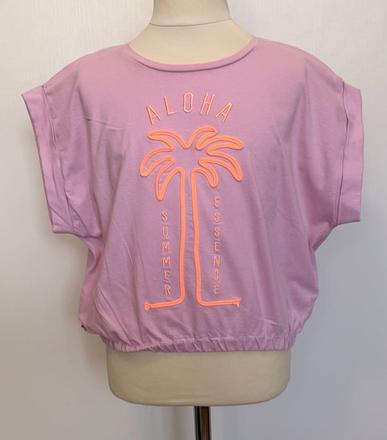 Reserved dievčenský bavlnený crop top / tričko, reserved,152