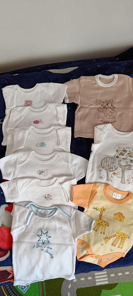 Balík oblečenia dievčatko veľkosť 0-3 mesiace, 50–62