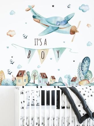 Nálepka na stenu poštovné zdarma, 