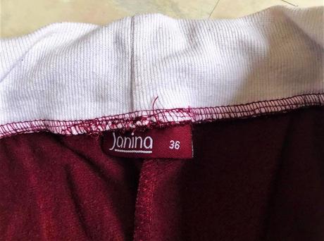 Široké hrubé  baggy tepláky, 36