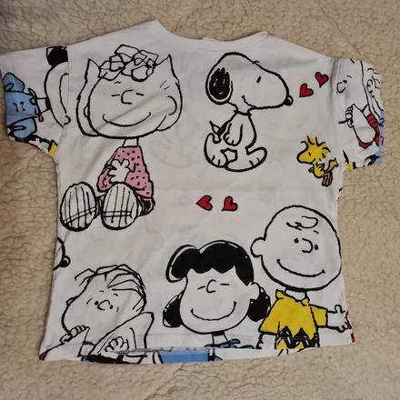 Detské tričko snoopy, zara,116