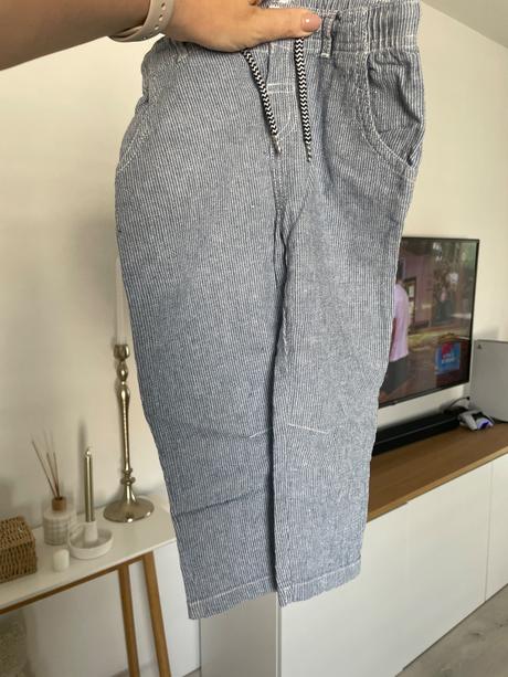 Lanove pasikave nohavice, lupilu,92