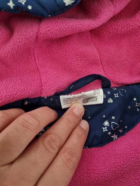 Modrá zimná bunda, 80