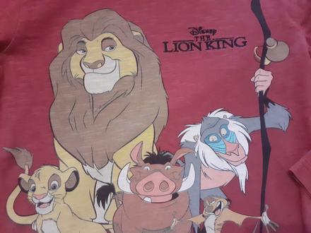 Tričko leví kráľ, next,128