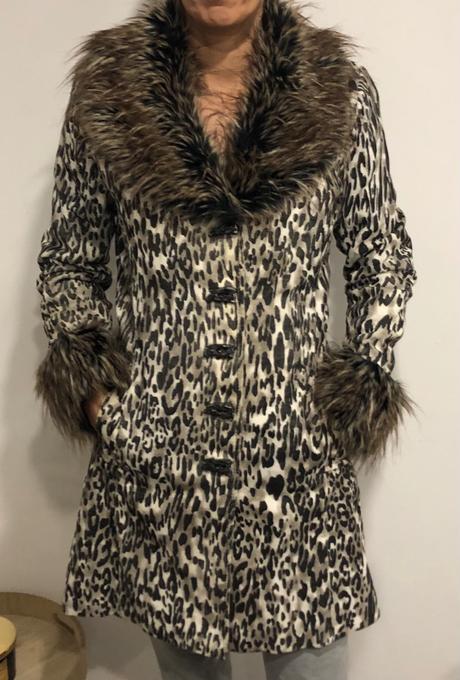 Predám zateplený kabát, ad style,m