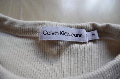 Vrúbkované šaty calvin klein, calvin klein,s