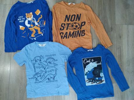 Tričká h&m, v. 122/128, h&m,122