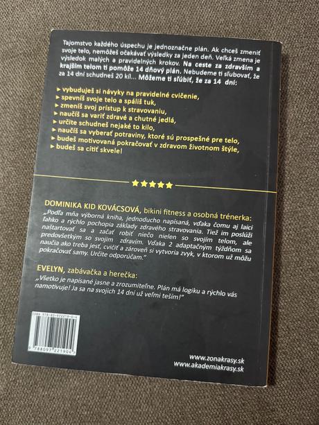 14 dňový plán pre krajšie a zdravšie telo, 