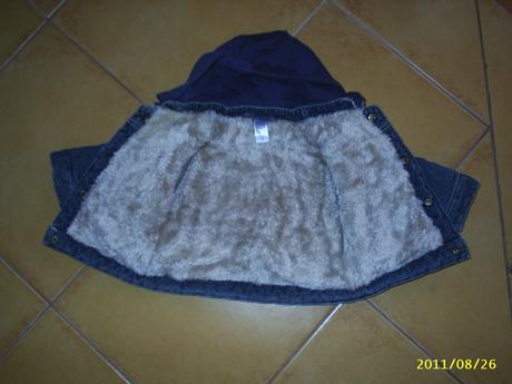 Teplá riflová bundička pre frajera, c&a,68