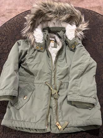 Teplejsia prechodna bunda, h&m,98