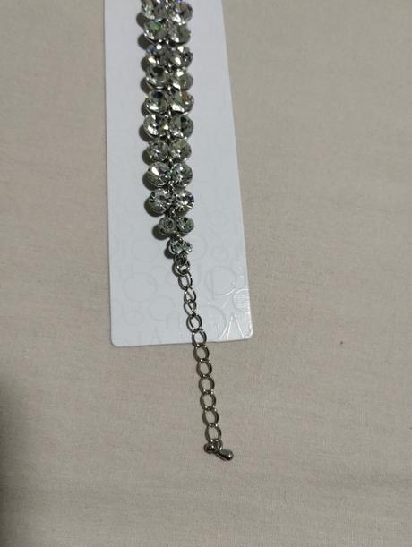 Štrasový náramok dámsky, 