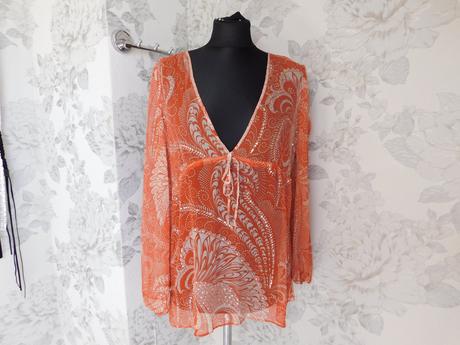 Kvalitna hodvabna bluzka, 42