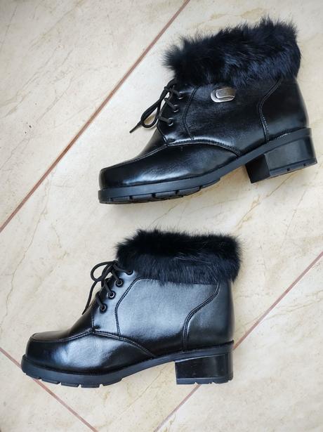 Topánky zateplené dámske, 38