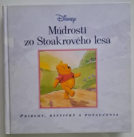 Kniha disney "macko puf", 