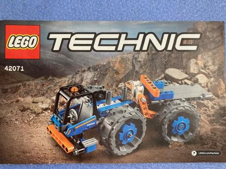 Lego technic buldozér,