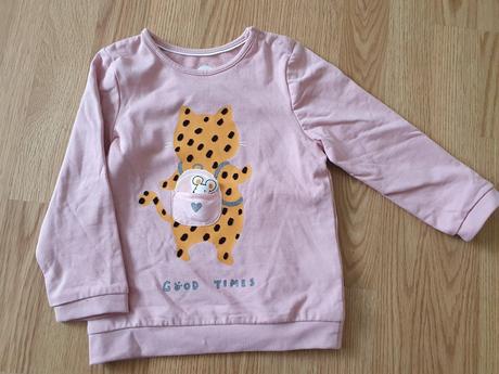 Dievčenská mikina veľ. 98, palomino,98