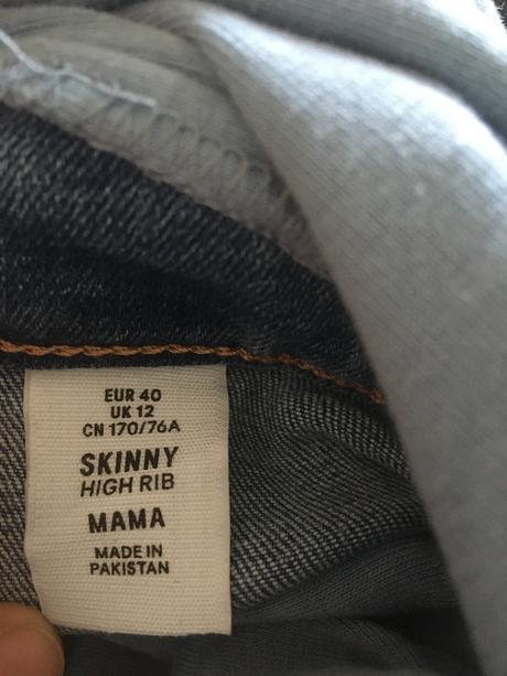 Tehotenské rifle h&m, h&m,40