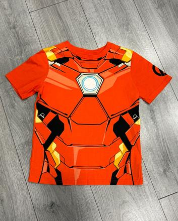 Iron man tričko veľ. 122/128, h&m,128
