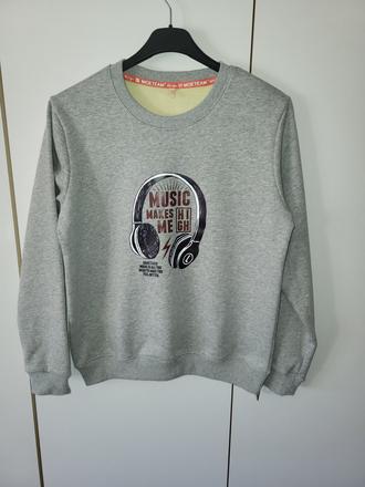 Mikina teplá flisova, 164