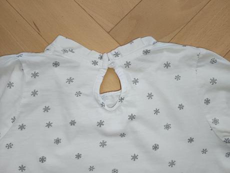 Dievčenské biele tričko, 128