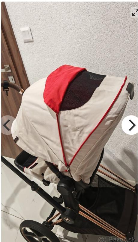 Kočík trojkombinácia cybex priam ferrari s podvoz., cybex