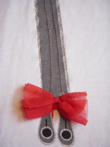 Tričko s trakmi, matalan,146