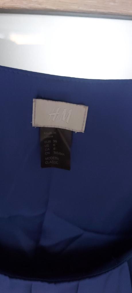 Nariasená blúzka s vreckom, h&m,s