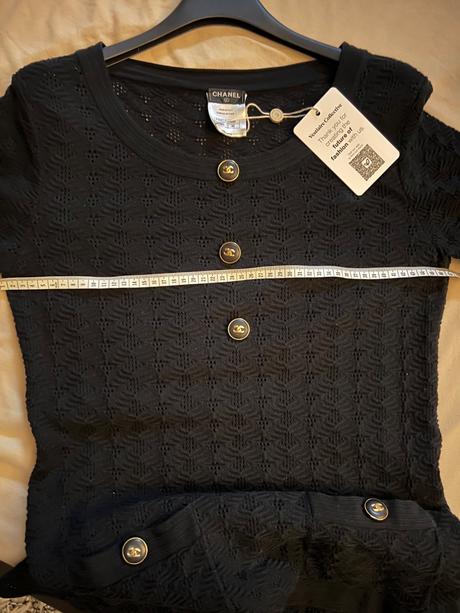 Chanel bavlnené šaty s, s