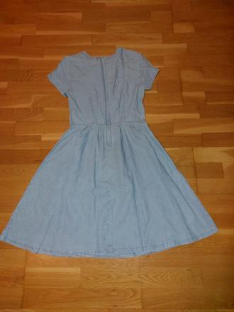 Šatyv imitácii rifľoviny, h&m,36