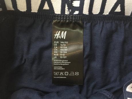 Chlapčenske slipy, h&m,134 / 140 / 158 / 164 / 170