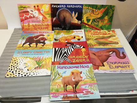 Mwenye hadithi african animal tales x10  nsp22, 