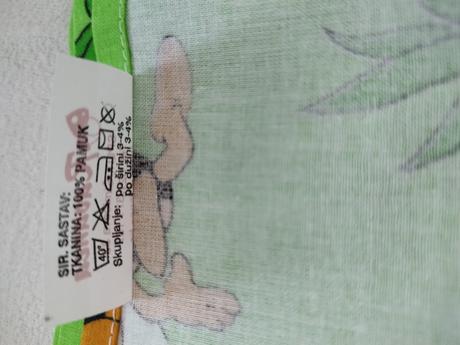 Mantinel, prikrývka, plachta - včielka maja, šírka (cm): 90,dĺžka (cm): 150