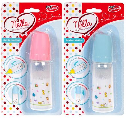 Fľaška s mliekom pre bábiky,