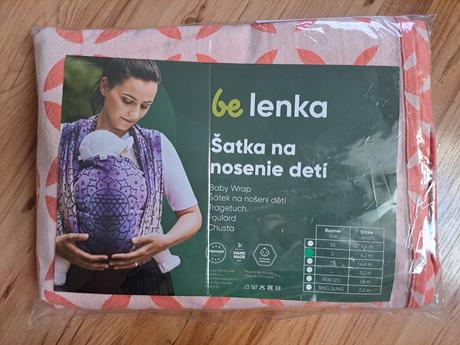 Šatka na nosenie, be lenka