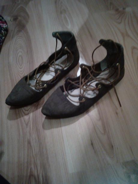 Balerínky č. 38,39 (na chodidlo 26,5cm), 38