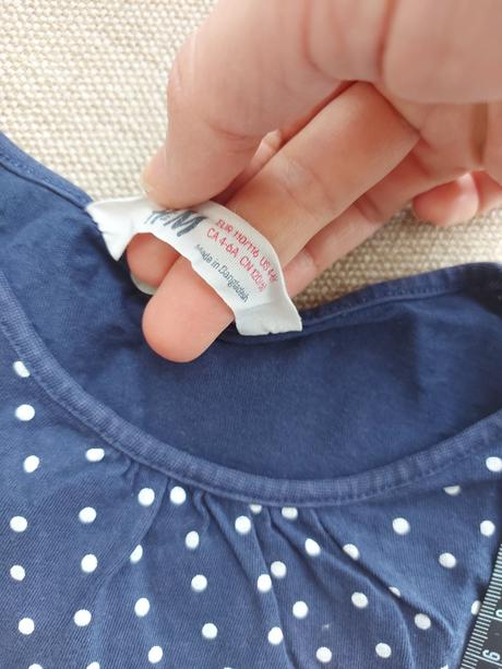 Tricko h&m 110/116, h&m,110