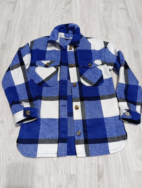 Károvana bunda, h&m,146
