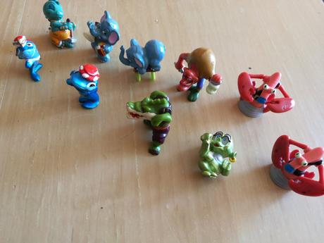 Zvieratká z kinder 10 ks,