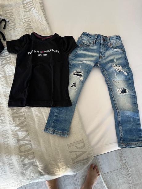Rifle a tricko hilfinger, tommy hilfiger,92