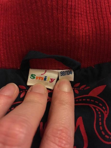 Zateplena dievcenska vesta, 104