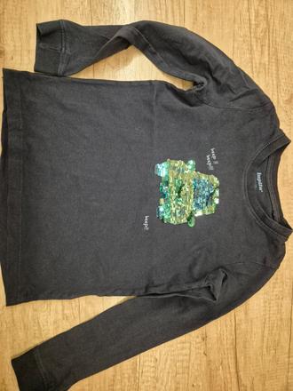 Tricko s flitrami, lupilu,122