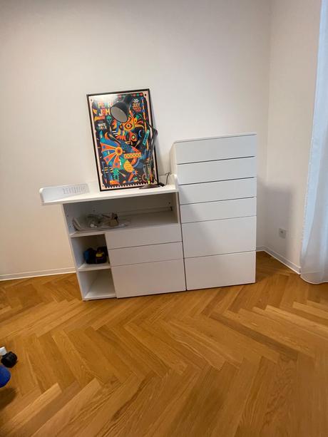 Prebalovací pult smastad + smastad / platsa komoda, 