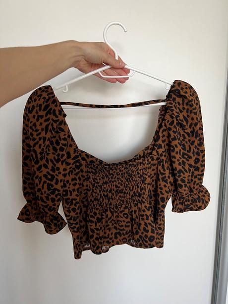 Dámsky tigrovaný top, s