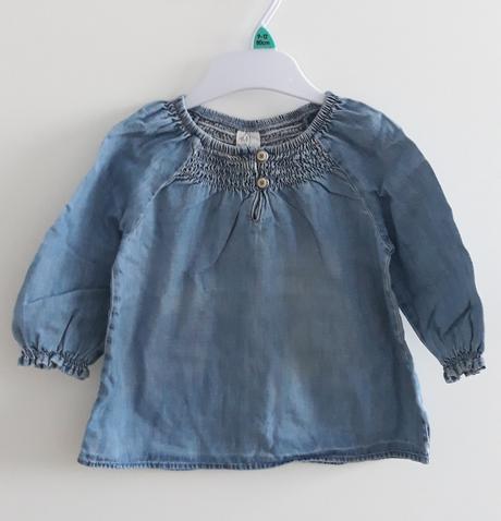 Riflova bluzka h&m, h&m,86