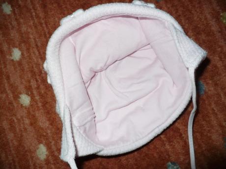 Prechodná čiapka pre dievčatko, 62