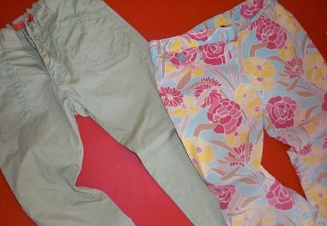 Riflové kraťasy rool up 98/104, 98