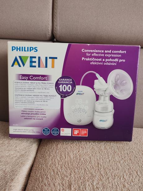 Elektrická odsávačka avent, 