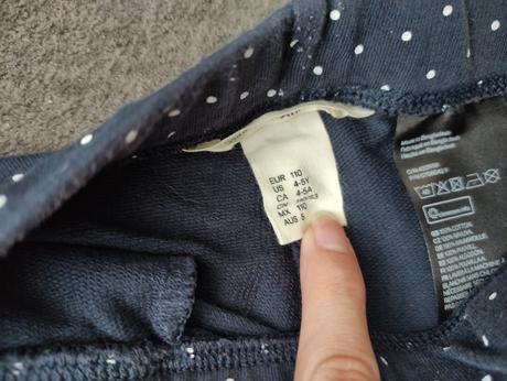 Kraťasy, h&m,110