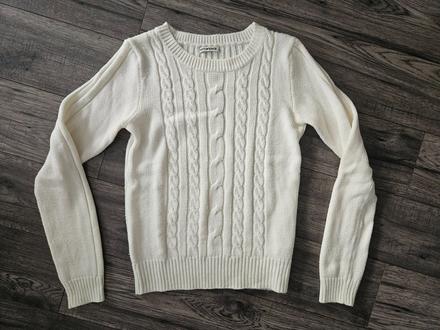 Biely terranova svetrík m/l, terranova,l