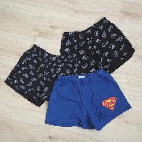 3x pyžamové kraťasy, sinsay,152